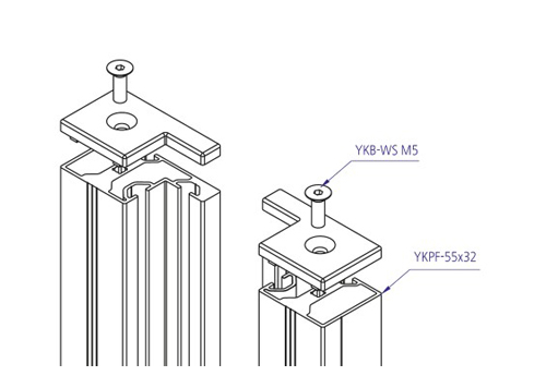 YKEC-D G32x55(L/R)